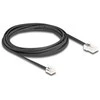 Delock DeLOCK 88037 kabelis telefoniczny 3 m Juodas