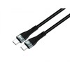 Kabelis USB Conceptronic USB-C - USB-C 2 m Juodas (ETTA01B20)