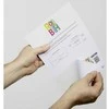 Durable DURABLE VISITOR BADGE Namesschilder mit EURO-Lochung 100Stk