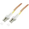 EFB EFB LWL Kabelis Duplex Jumper LC-LC 50/125 OM3 15 Meter LSZH Halogenfrei aqua 2.0mm geprueft mit Messprotokoll