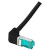 Efb Elektronik EFB EFB RJ45 Patchkabel S/FTP Cat.6A LSZH einseitig 90 Grad gewinkelt 3m juodas
