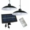 Pakabinamas šviestuvas Lampa wisząca Eko-Light Milagro lampa wisząca solarna Saturn EKO*9151 2x12W LED 150 lm 4000K IP45 podwójna juoda