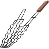 Vaggan Grilio grotelės dešrelėms metalinas juoda nepridegantis 52x8,5 cm