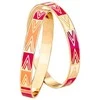 Escada, Summer Limited Edition - Fiesta Carioca, Base Metal Bracelet, Gold, For Women