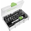 Sukimo antgalių komplektas Festool SYS3 XXS CE-MX BHS 60; 15 vnt. + laikiklis