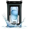 Fixed Dėklas vandeniui atsparus Float Max iPhone skaidrus/juoda