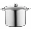Florina Puodas INOX Aukštas CARO 18 CM 3,2L. Z POKRYWKĄ, IND. (ROSÓŁ, BIGOS, KONFITURY)