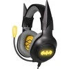 Blade žaidimų ausinės DC Batman su LED apšvietimu