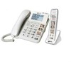 Geemarc Telecom Combi-Photo 295, Analog/DECT telephone, Wired &amp; Wireless handset, Speakerphone, 50 entries, Caller ID, Baltas