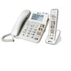 „Geemarc Telecom Combi-Photo 295“, Analoginis / DECT telefonas, Laidinis ir belaidis ragelis, Garsiakalbis, 50 įrašų, Skambinančiojo ID, Baltas
