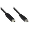 GoodConnections Kabelis USB Alcasa USB-C - miniUSB 0.3 m Juodas (3310-CM003)