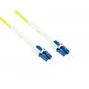 Alcasa Alcasa LW-U903LC „InfiniBand“ / šviesolaidinis kabelis, 3 m, 2 x LC, geltonas