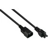 GoodConnections Maitinimo kabelis Alcasa Alcasa P1405-S050 maitinimo kabelis juodas 5m C14 panelis C5 panelis
