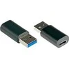 GoodConnections Adapteris USB Alcasa AD300 USB-A - USB-C Juodas (USB-AD300)