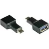 Adapteris USB Alcasa AD301 USB-A - USB-C Juodas (USB-AD301)