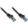 GoodConnections Geri ryšiai Patchkabel Cat. 6a S/FTP, PiMF halogenfrei 500MHz juodas 0,25m