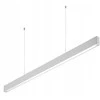 Pakabinamas šviestuvas GTV LED šviestuvas LIVIA,40W,3600lm,100°,IP20, 4000K,120cm,baltas