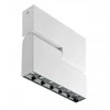 GTV LED šviestuvas SIERRA,18W,1620lm,AC220-240V,50/60 Hz,PF>0,9,Ra≥80,IP20,IK08,4000K,48°,balt