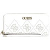 Guess, Amara, Textile Wallet, Logo Detail, SWSG6995460, Baltas, For Women