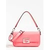 Guess, Brightside, Polyurethane, Textile Bag, 4G Logo, Neon Rožinė, For Women