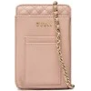 Guess, Guess, Synthetic Leather, Textile Bag, Pouch Phone, Rožinė, PW1510P2301, For Women, 11 x 16.5 x 1.5 cm