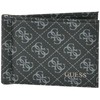 Guess, Vezzola, Textile Wallet, Coin Holder, SMVEZZPOL23, Juodas, For Men