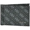 Guess, Vezzola, Textile Wallet, Coin Holder, SMVEZZPOL23, Juodas, For Men