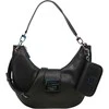 Guess, Brightside, Polyurethane, Textile Bag, Large Hobo, Juodas, For Women