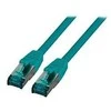 Efb Elektronik EFB RJ45 Patchkabel S/FTP, Cat.6A, LSZH, 30m, grün