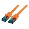 EFB EFB RJ45 jungiamasis kabelis S/FTP, Cat.6A, LSZH, 10m, oranžinis