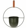 Home Styling Collection Kabantis vazonas 30 cm Metalinis Žalias