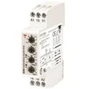 Carlo Gavazzi Automation DIN Rail Mount Timer Relay, 24 V dc, 24 - 240V ac, 2-Contact, 0.1 s - 100h, SPDT