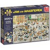 Jumbo Spiele Dėlionė - Jumbo Jan van Haasteren Der Vieh-Markt 1000 Detalių 370x275x70 mm
