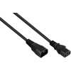Alcasa Kabelmeister SK1430-S010 maitinimo kabelis juodas 1m IEC C14 IEC C13