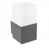 Sieninis šviestuvas GTV Sodo šviestuvas LARGO-AU, E27, MAX.15W, IP44, AC220-240V, 50-60Hz, viršutinė tiesi sieninė