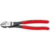 KNIPEX sunkiasvoriai įstrižai 200 mm pjaustytuvai, padengti plastiku