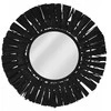 Home Styling Collection Sieninis veidrodis Juodas Apvalus 32 cm