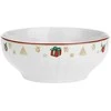 LA PORCELLANA BIANCA CHRISTMAS EDITION Salotų dubuo 23 cm