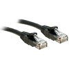 Lindy Lindy 88085 Tinklo kabelis (laidas) CAT6 U / UTP, juodas - 30m