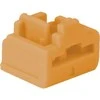 Tinklo Priedas - LINDY RJ45 Prievado Blokatorius, ABS Oranžinis, 20 vnt.