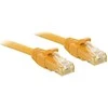 Tinklo Kabelis - LINDY Cat.6 U/UTP Tinklo Kabelis, RJ45, M/M, 250MHz, 10 m, Geltonas