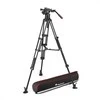 „Manfrotto Twin Alu“ su 612 galvute – centriniu skleistuvu, krepšiu