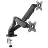 Manhattan Laikiklis stalas 2 monitoriams 17" - 32" (462501)