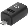 Manhattan USB šakotuvas su 3 prievadais, USB 3.2 Gen1, Type-C į 1x USB-A 3.0, 2x USB 2.0 (180993)