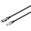 MANHATTAN USB C tipo į gigabito eterneto tinklo kabelis, 2,0 m, 394826