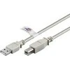 Kabelis USB Goobay USB-A - USB-B 3 m Pilka (50832)