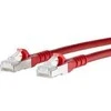 METZ CONNECT jungiamasis kabelis Cat.6A AWG 26 0,5 m raudonas