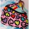 Moschino, „Hearts-Love“ tekstilinis krepšys, 1905969, moterims, 40 x 32 x 13