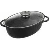 Orion Kepimo indas granitinė su dangčiu ovali GRANDE 8 l, 45x27,5 cm