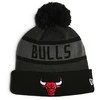 „New Era“ „New Era“ „Jake Cuff Beanie“ Čikagos „Bulls“ kepurė 60565217 pilka OSFM